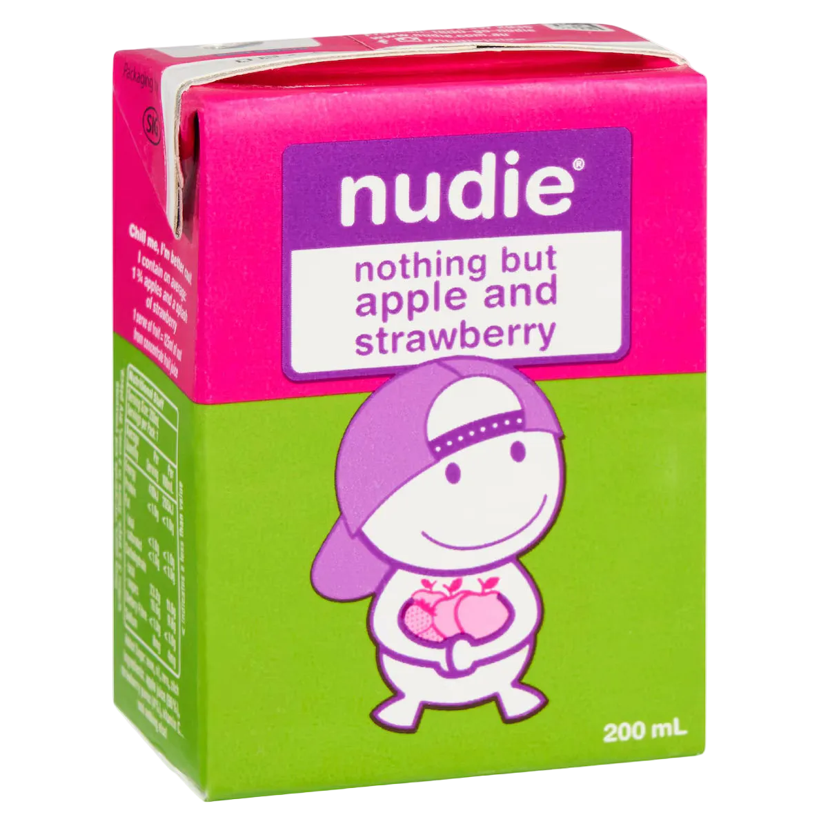 Nudie Juice Kids Apple & Strawberry 10 x 200ml