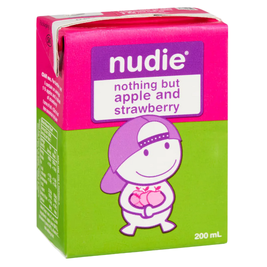 Nudie Juice Kids Apple & Strawberry 10 x 200ml